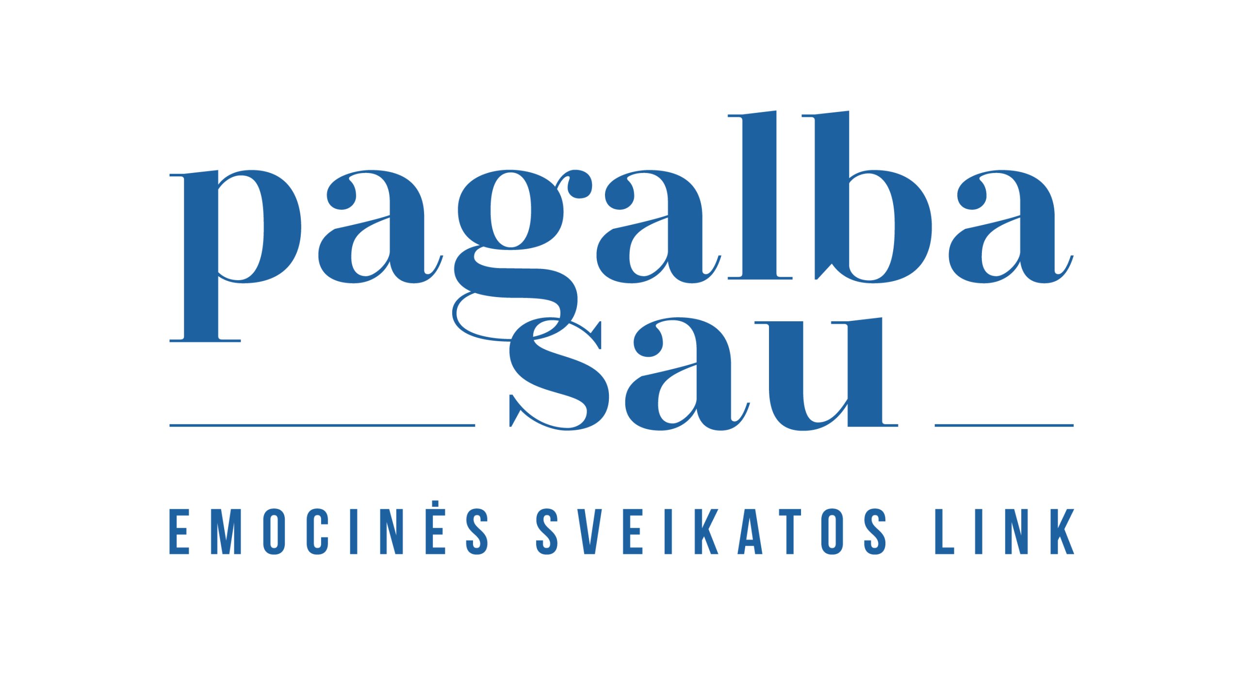 Pagalba sau mėlynas logo